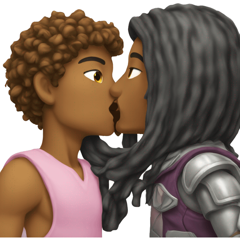 kiss-kiss emoji