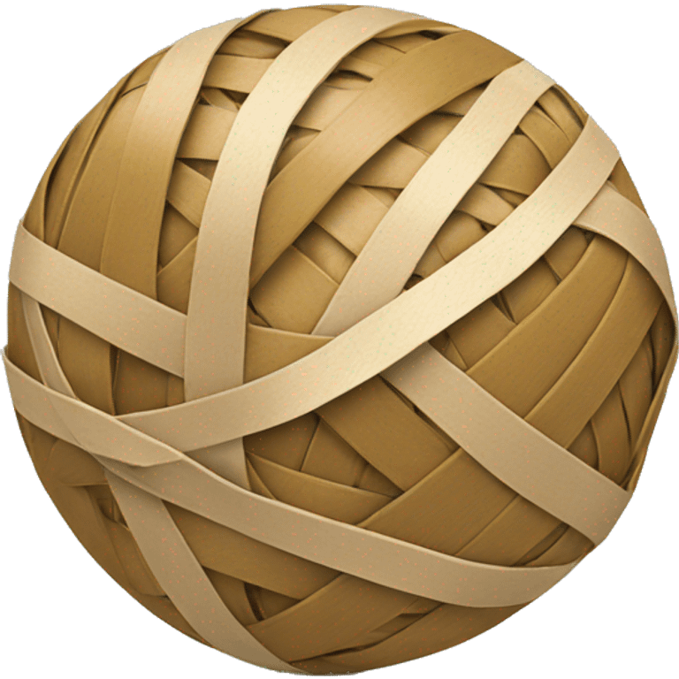 rubber band ball emoji