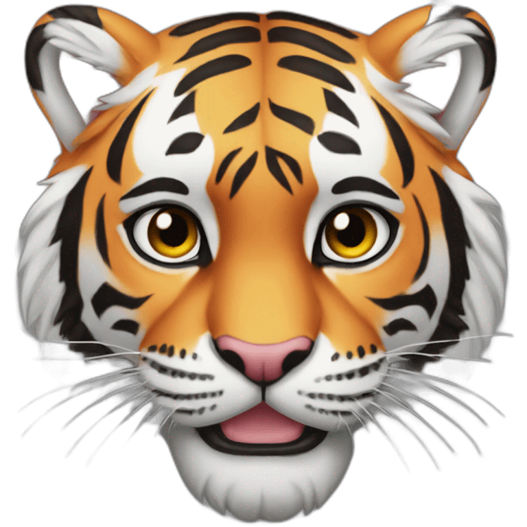 Tiger hyder emoji