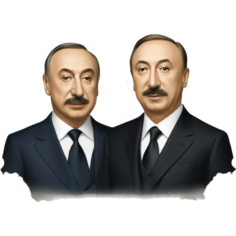 heydar aliyev and ilham aliyev emoji