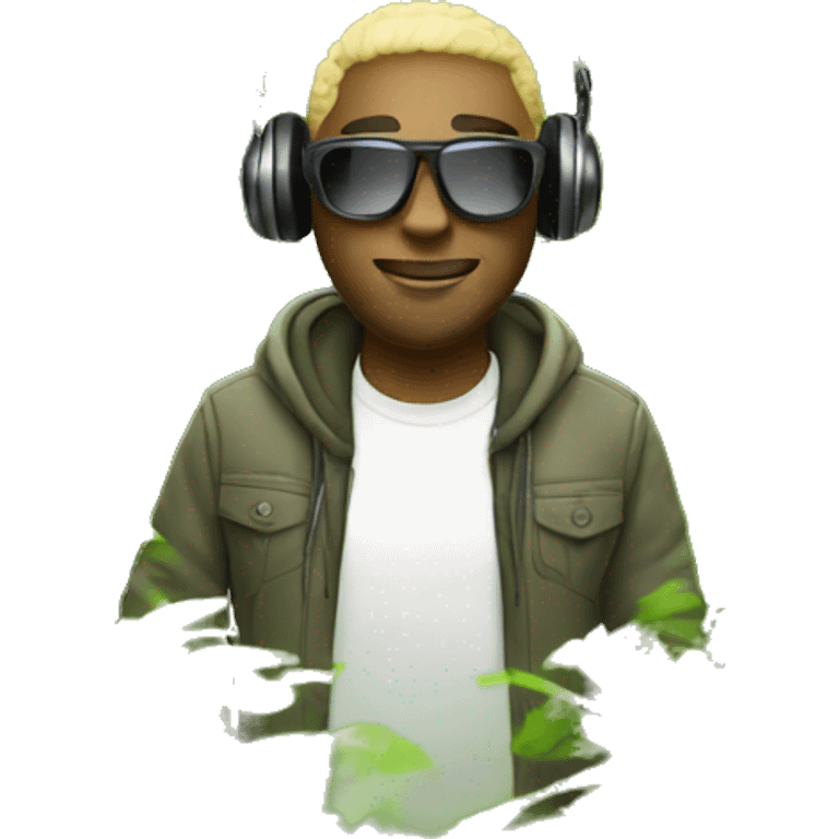 dj in the forest emoji