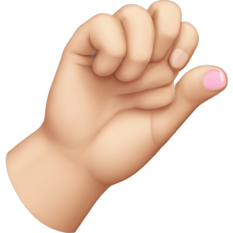 Pinky promise  emoji