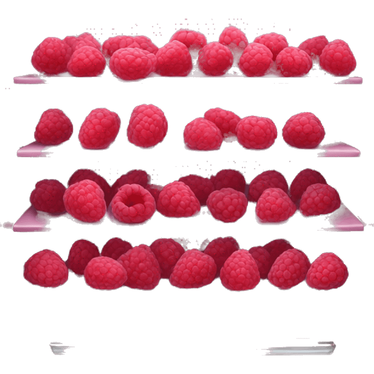 Realistic metallic raspberry red color fridge isolated.  emoji