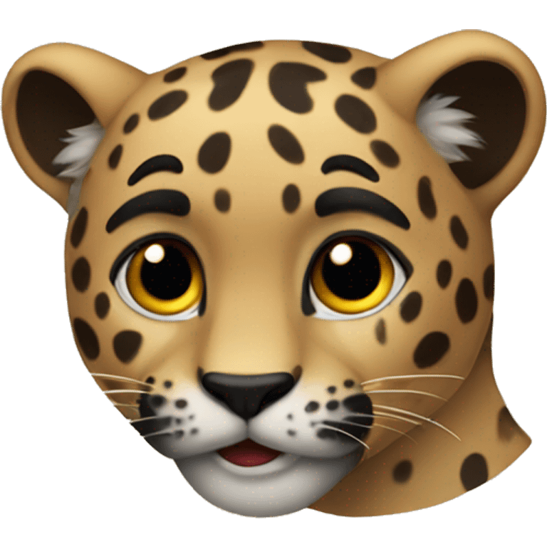 Cute Panter emoji