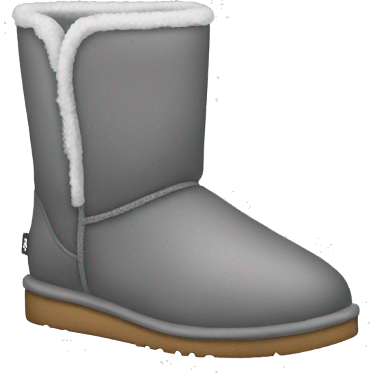 Grey uggs emoji