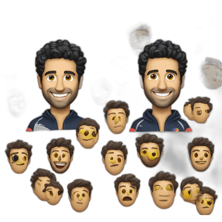 Daniel Ricciardo emoji