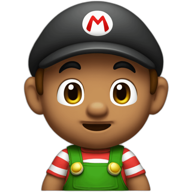 Mario as a ittle baby emoji