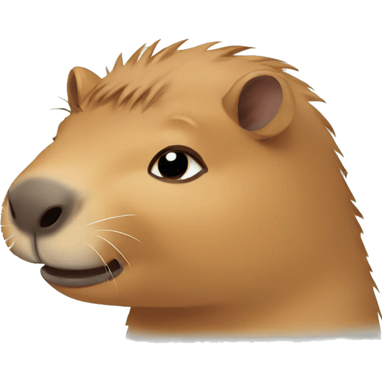 crying capybara emoji