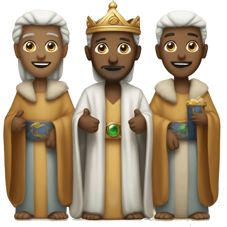 the three wise men emoji