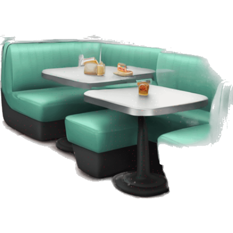 1950's themed diner emoji