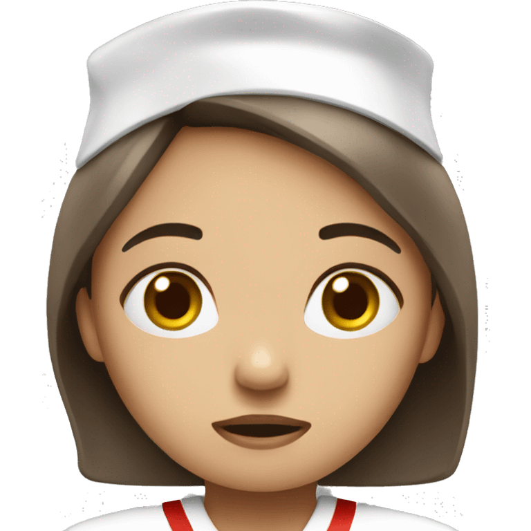 nurse sad emoji