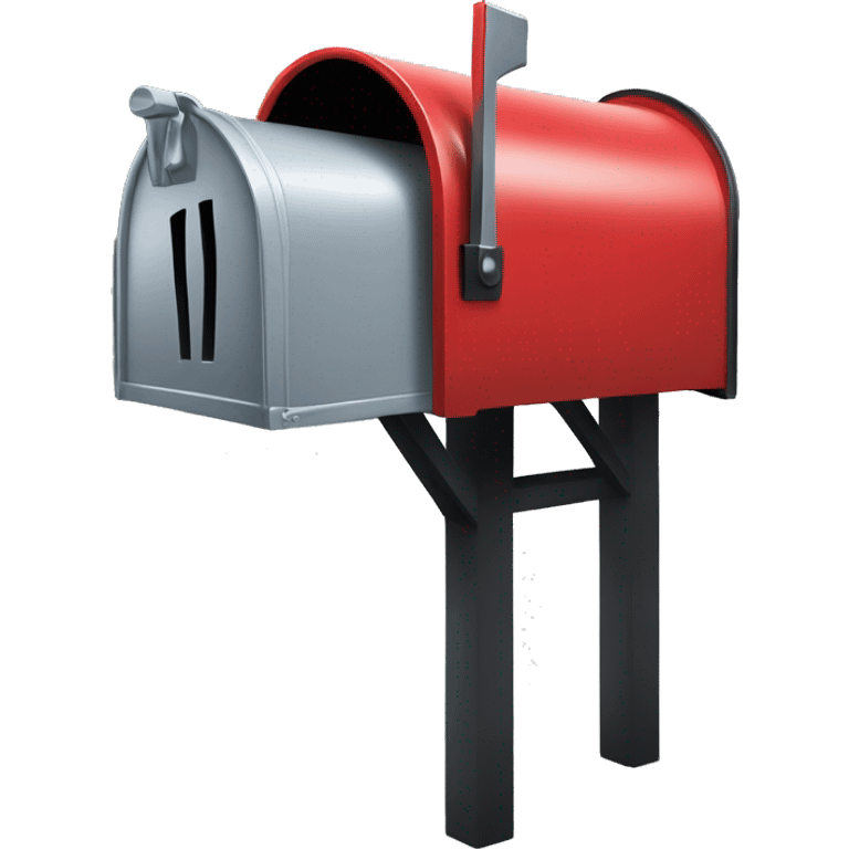 a mailbox of a superhero emoji