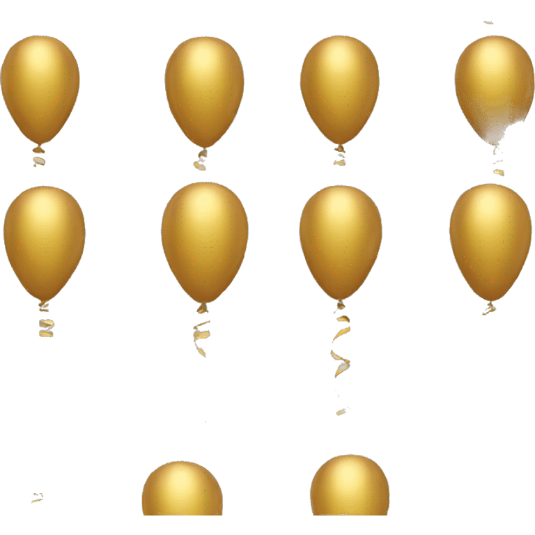 Ballon en or emoji