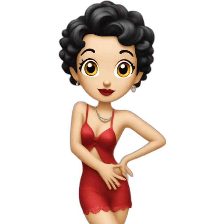 Betty boop emoji