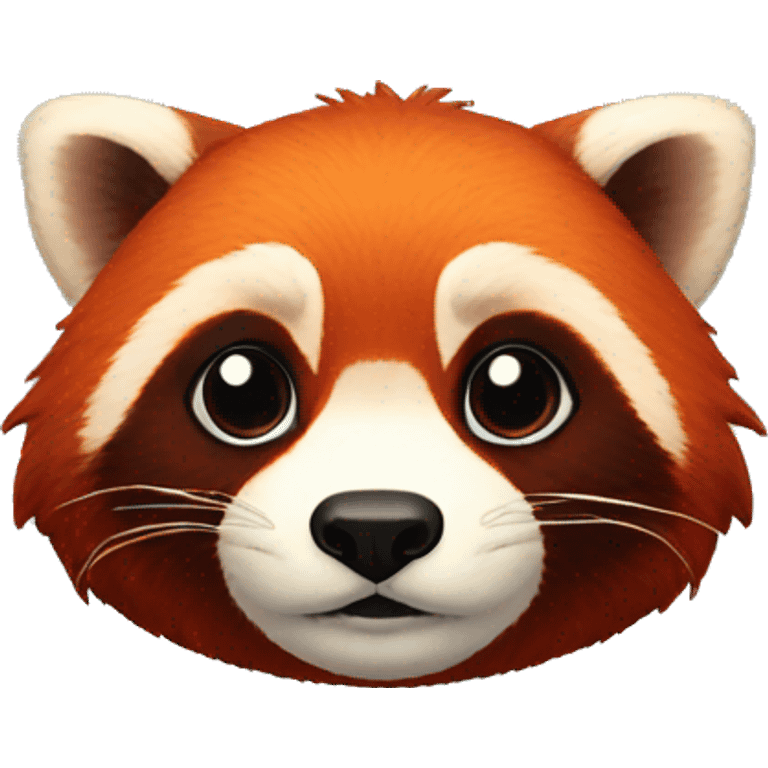 red panda lost emoji