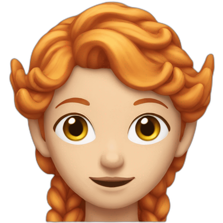 ginger-elf-queen emoji