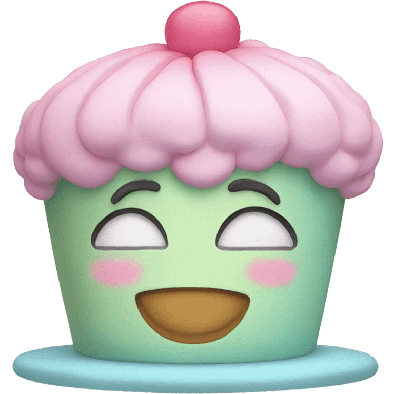 Fairy pastel cake emoji