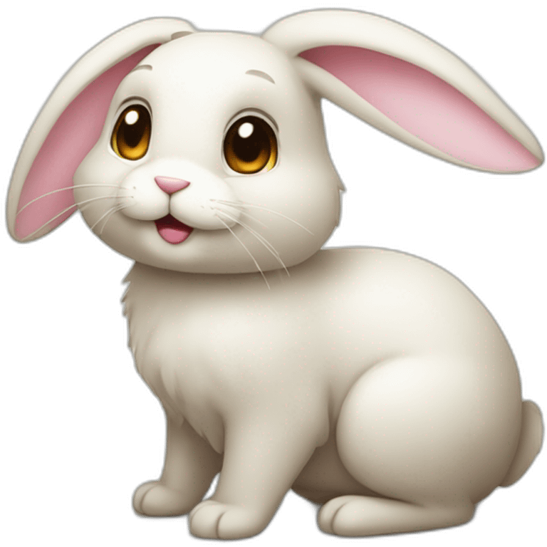 Rabit cute emoji