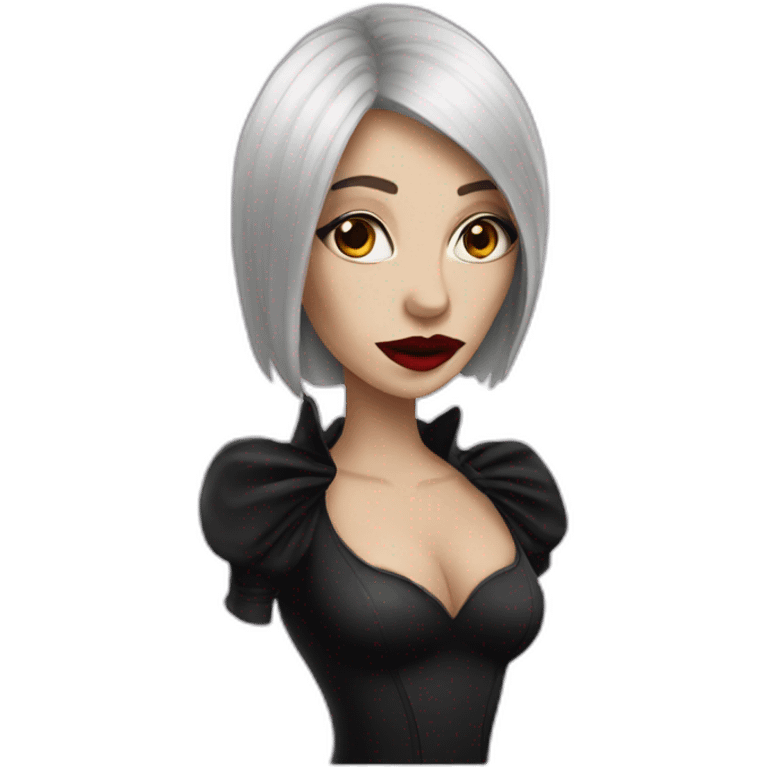 woman vamp emoji