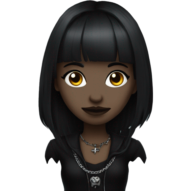 Goth girl  emoji