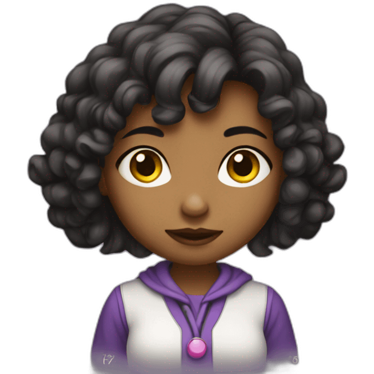 Numerologist girl emoji