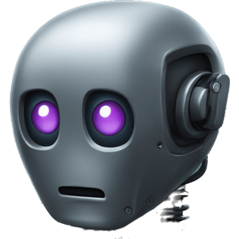 dark machine robot emoji