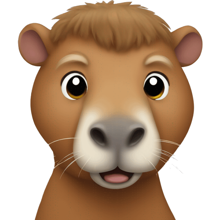 Capybara emoji