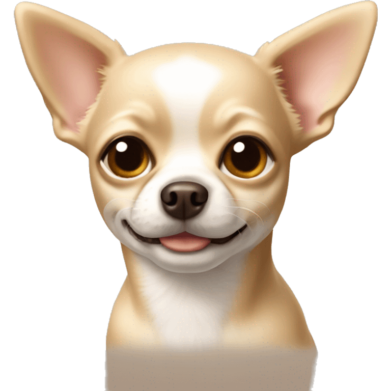 Dog chihuahua beige  emoji