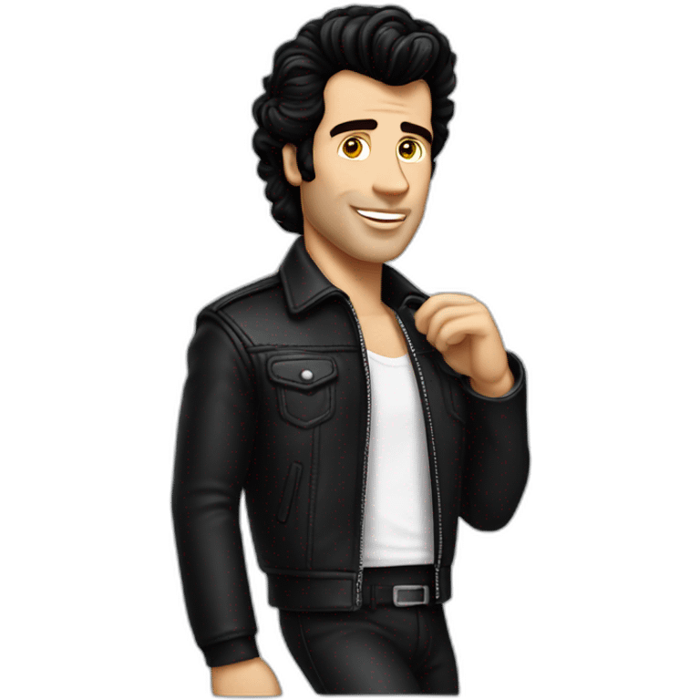 travolta grease emoji