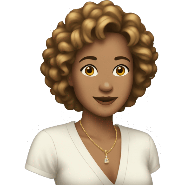 Whitney de Navidad emoji