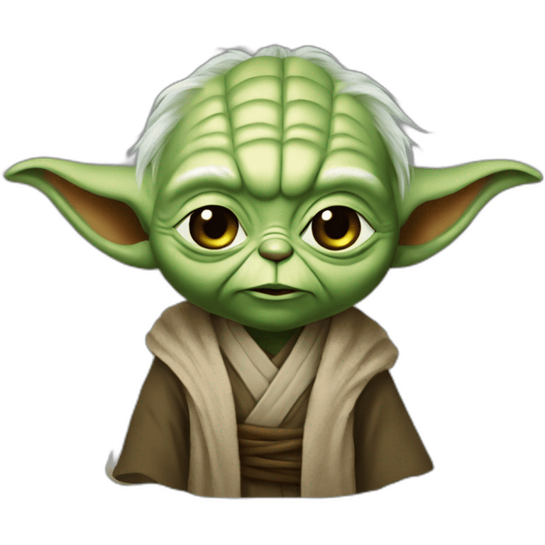 Maître Yoda en chat emoji