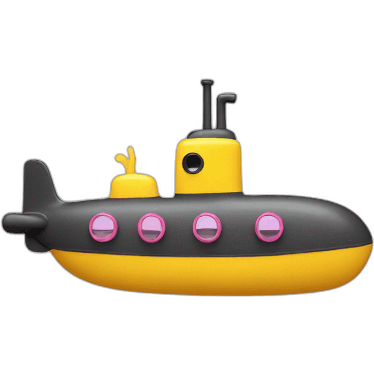 kawaii-yellow-submarine emoji