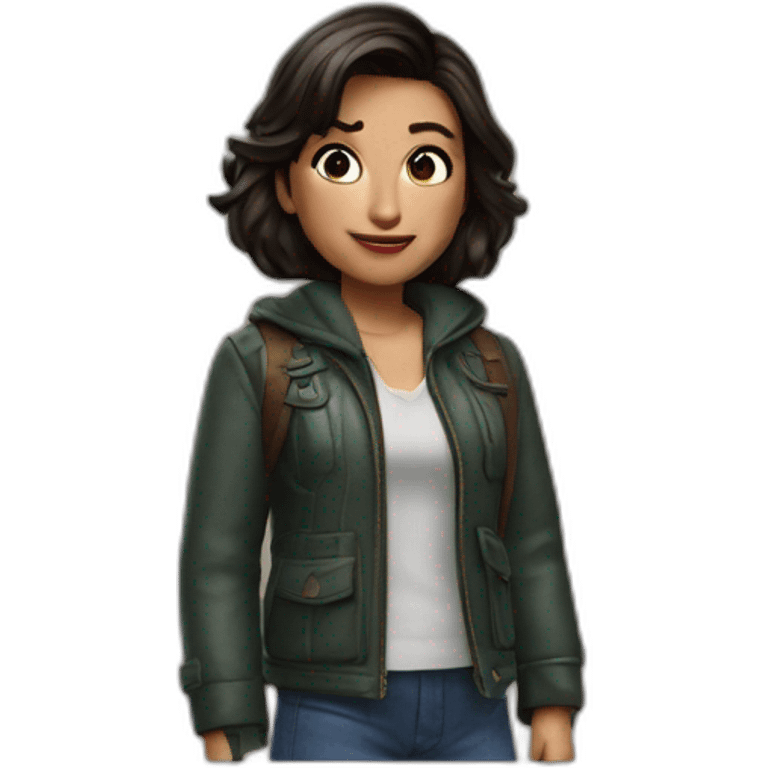 Penny Parker from spiderman emoji