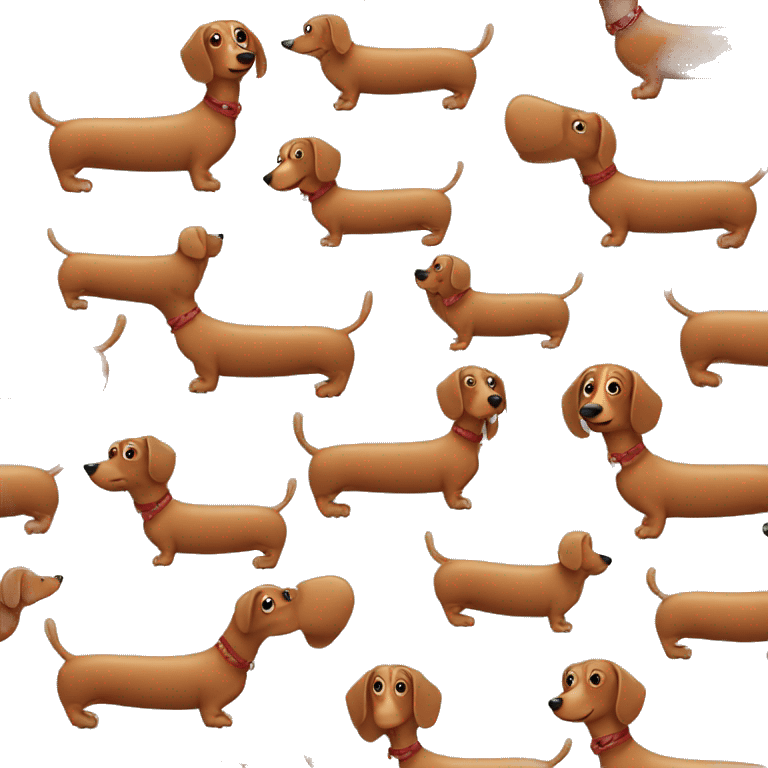 sausage dog  emoji