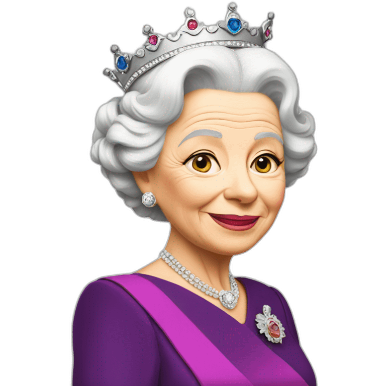 Queen Elizabeth emoji