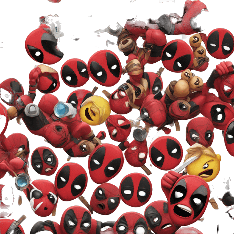 Deadpool shocked emoji