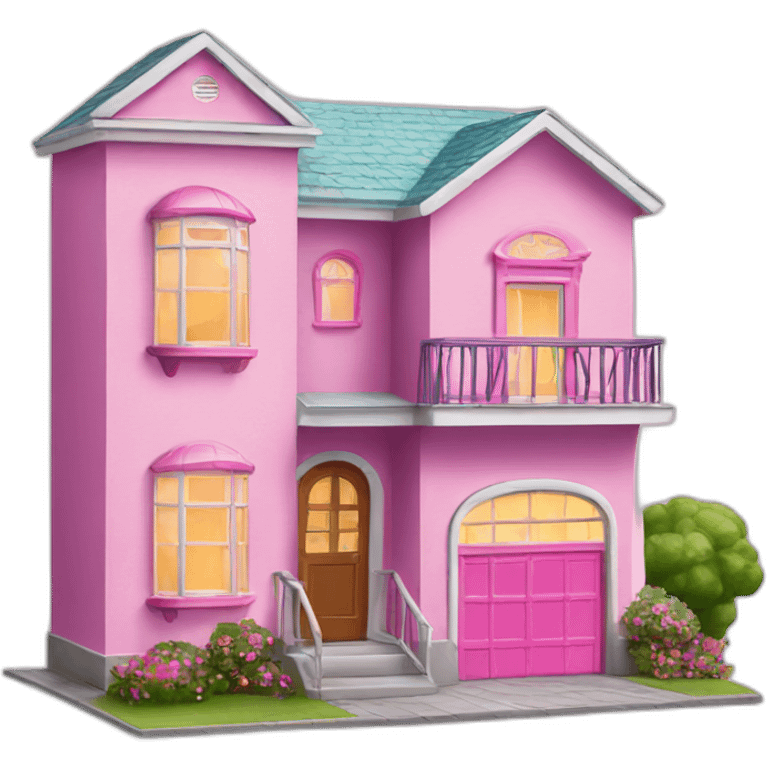 barbie house emoji