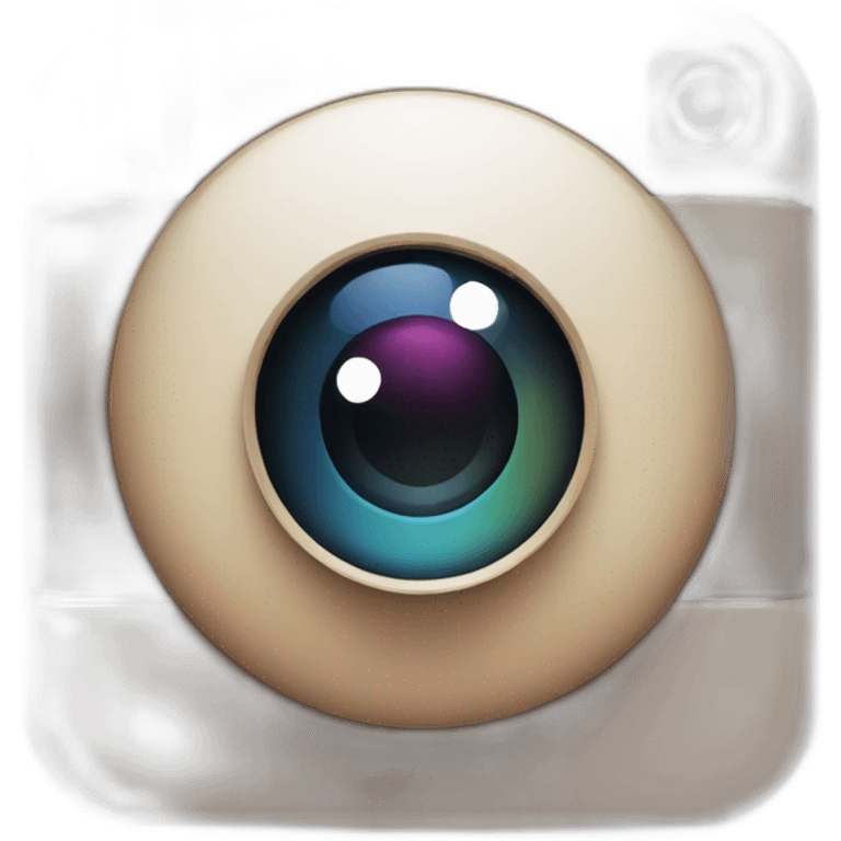 Instagram app logo emoji