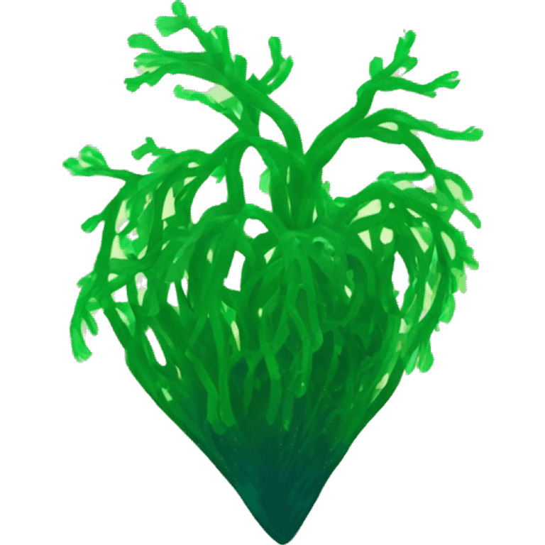 heart from long sea algae emoji