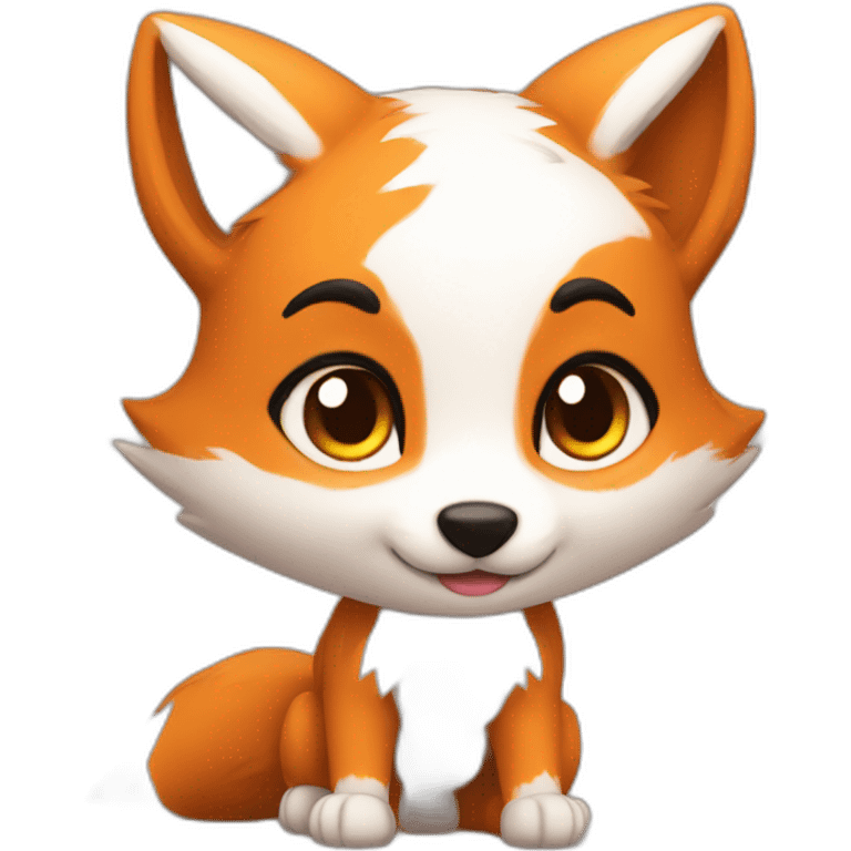 FOX CHIBI emoji