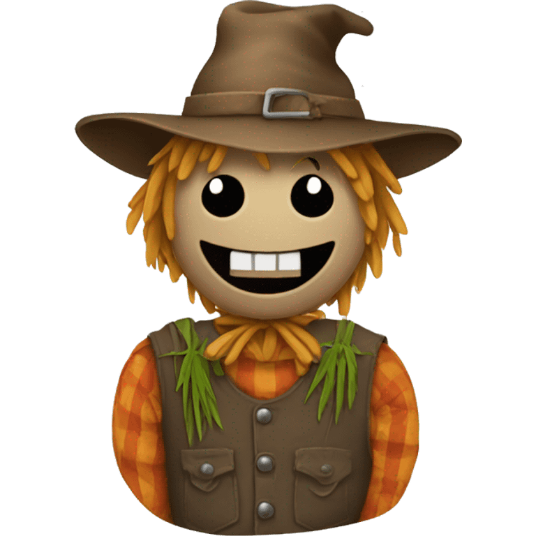 scarecrow emoji