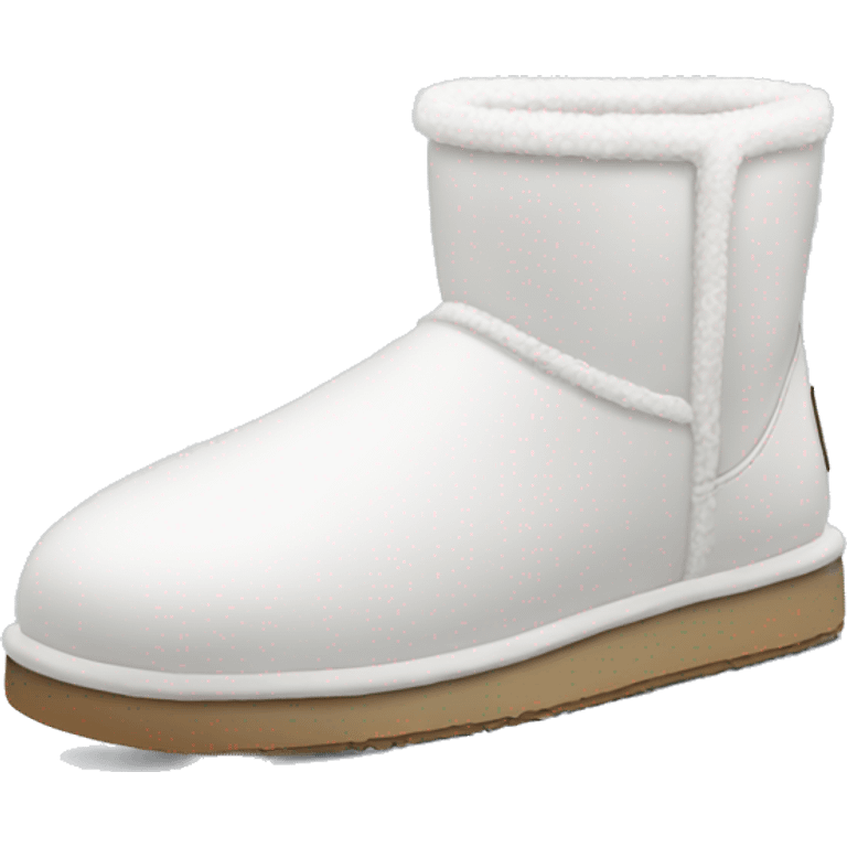 White ugg emoji