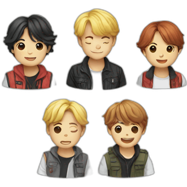 Bts in peru emoji