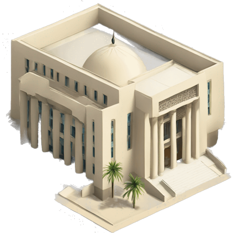 The arab Government building emoji