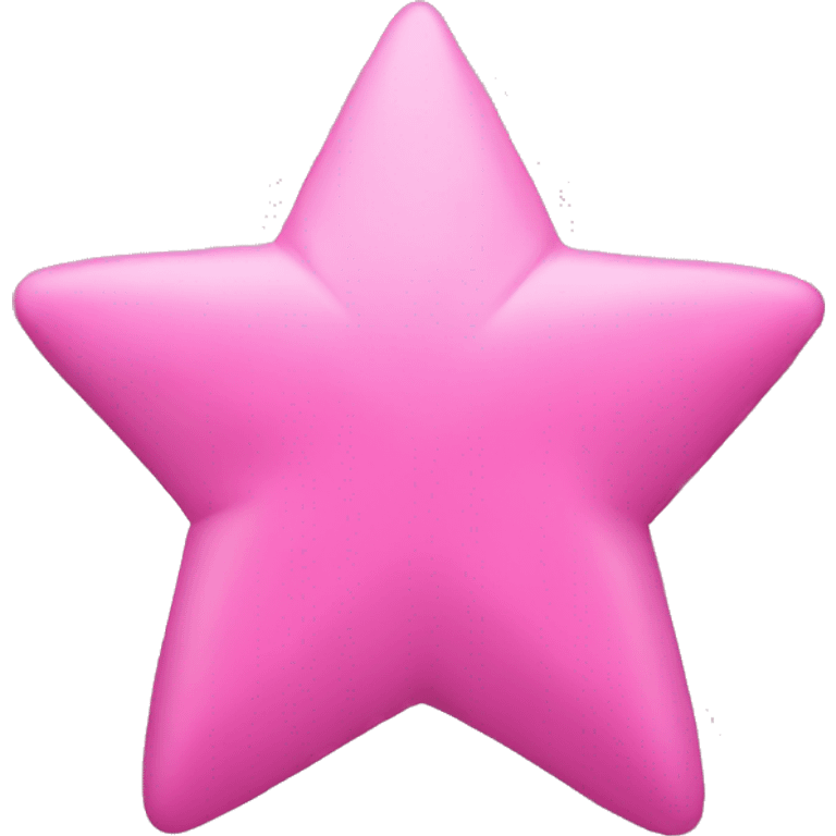 Pink Star  emoji