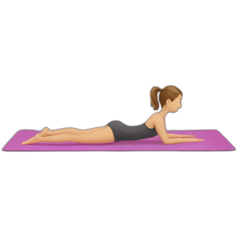 yoga mat emoji