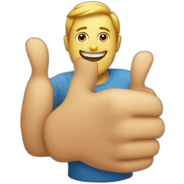 party thumbs up emoji