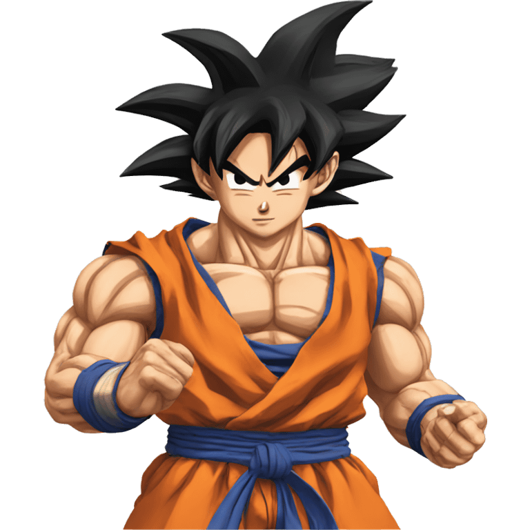 Goku dragon ball z emoji