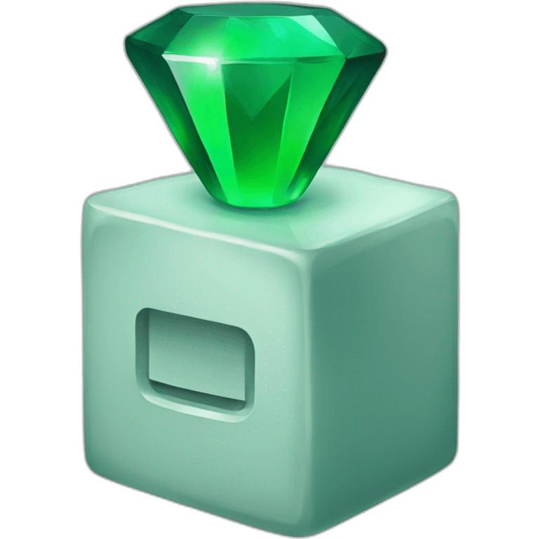 emerald start button emoji