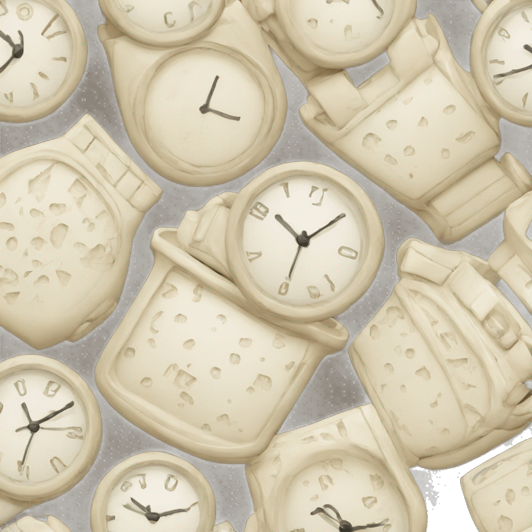 Ceramic watch emoji